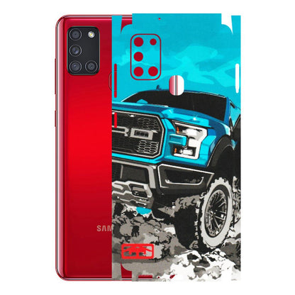 Samsung A/S Series Phone Skins (All Models) - Off Roading Lover - Matte Finish (M-95) Samsung Galaxy A21S