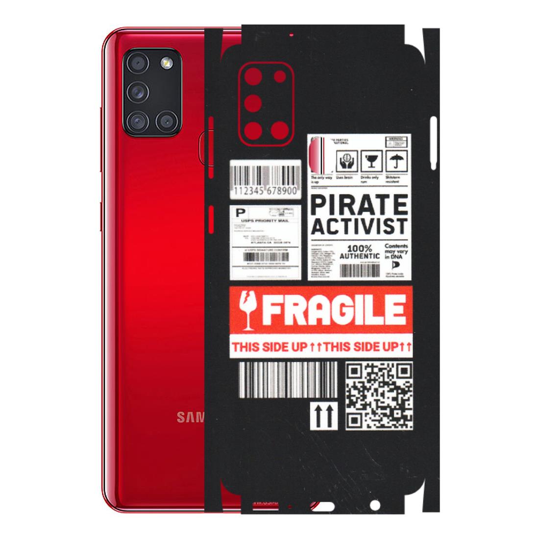 Samsung A/S Series Phone Skins (All Models) - Handle With Care - Matte Finish (M-99) Samsung Galaxy A21S