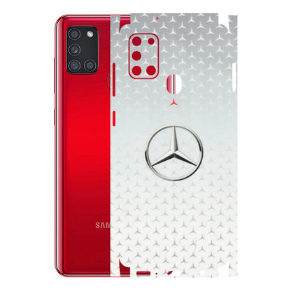 Samsung A/S Series Phone Skins (All Models) - Mercedes Benz - Transparent Finish (T-10) Samsung Galaxy A21S