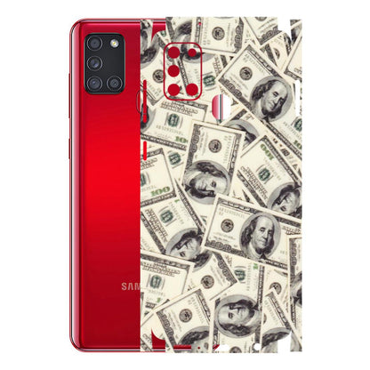 Samsung A/S Series Phone Skins (All Models) - Dollar Lover - Transparent Finish (T-17) Samsung Galaxy A21S