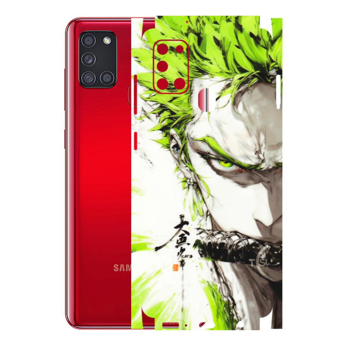 Samsung A/S Series Phone Skins (All Models) - Roro Taku Anime - Transparent Finish (T-18) Samsung Galaxy A21S