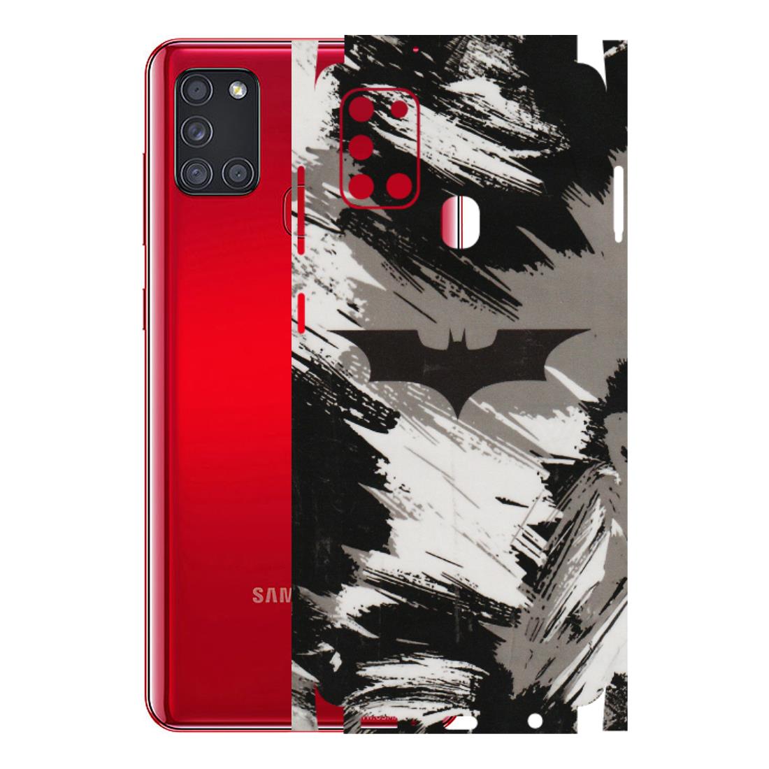Samsung A/S Series Phone Skins (All Models) - Batman Fleece DC - Transparent Finish (T-19) Samsung Galaxy A21S