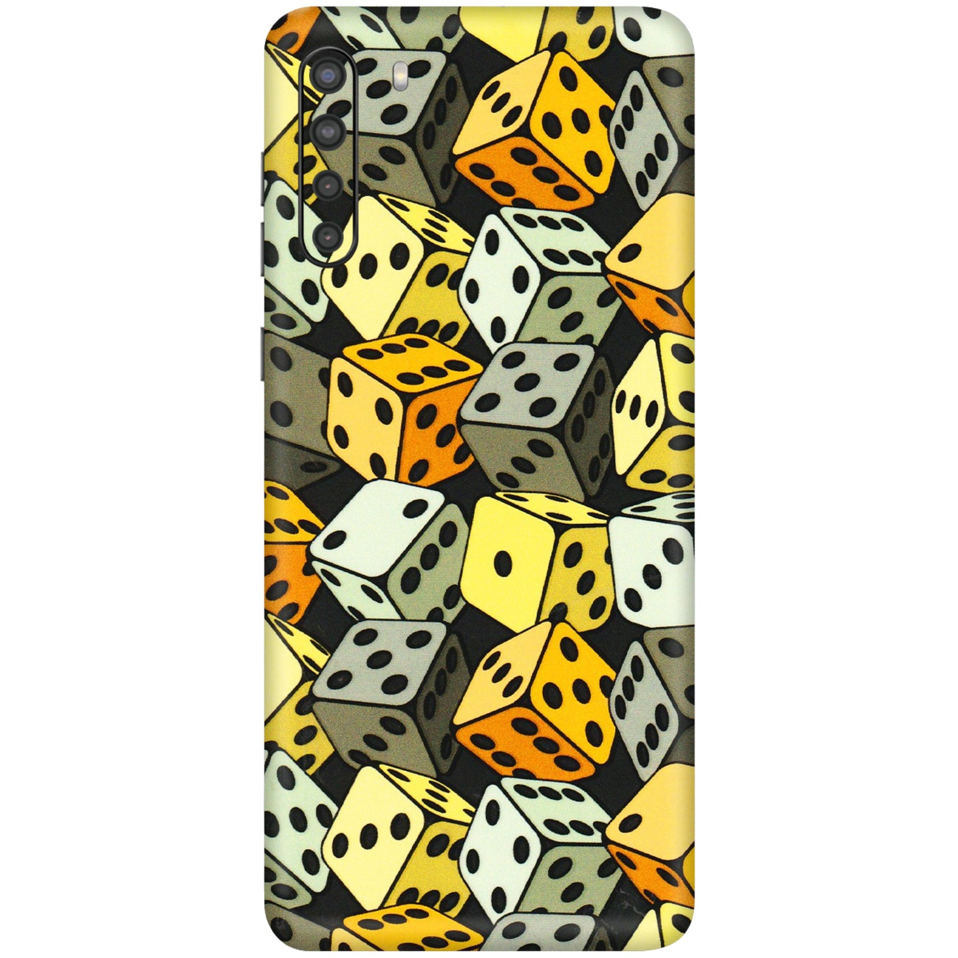 Samsung A/S Series Phone Skins (All Models) - Dices Of Life - 3D Embossed Finish (L-04) Samsung Galaxy A21