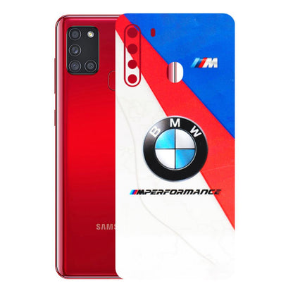 Samsung A/S Series Phone Skins (All Models) - BM Performance Car Lover - 3D Embossed Finish (L-10) Samsung Galaxy A21
