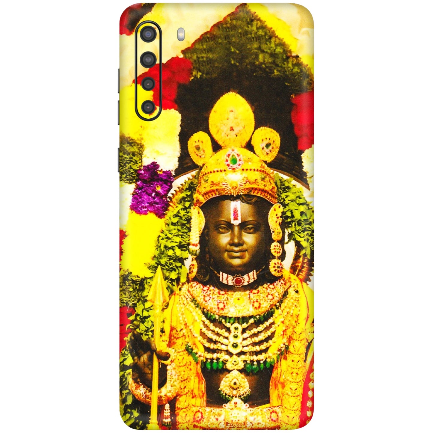 Samsung A/S Series Phone Skins (All Models) - Ram Lalla Ayodhya - 3D Embossed Finish (L-103) Samsung Galaxy A21
