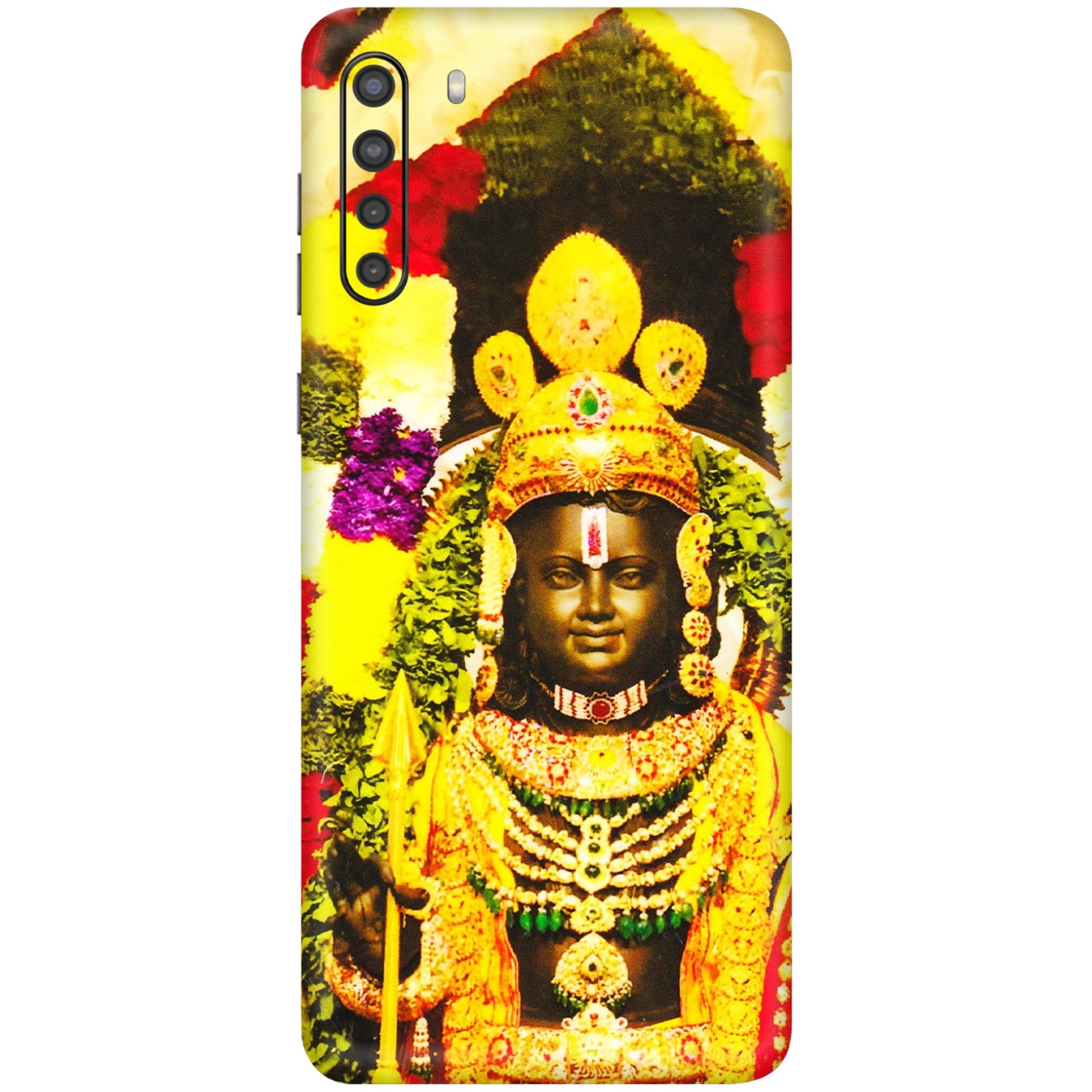 Samsung A/S Series Phone Skins (All Models) - Ram Lalla Ayodhya - 3D Embossed Finish (L-103) Samsung Galaxy A21