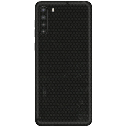 Samsung A/S Series Phone Skins (All Models) - Black honeycomb - 3D Embossed Finish (L-114) Samsung Galaxy A21