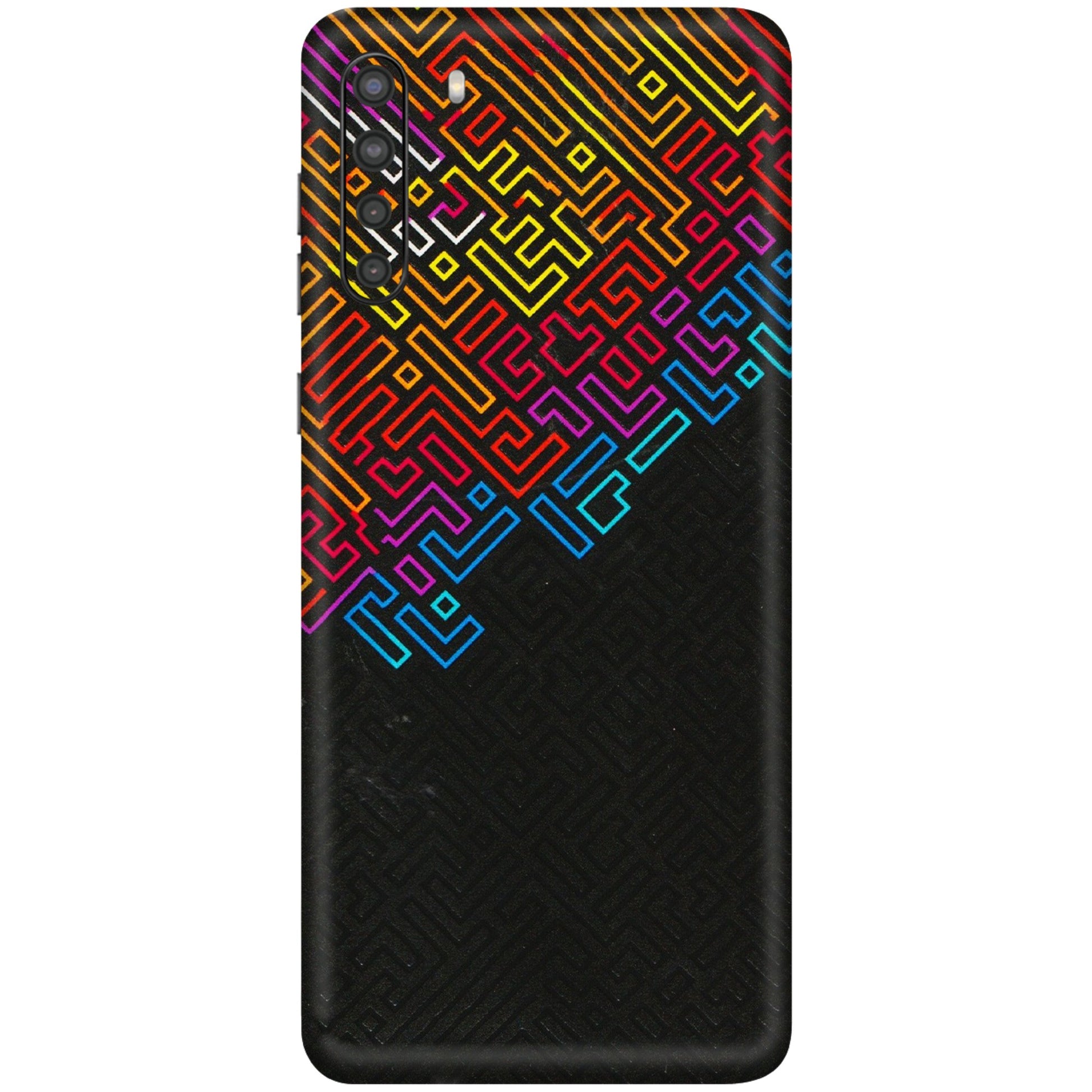 Samsung A/S Series Phone Skins (All Models) - Dotme Pattern Art - 3D Embossed Finish (L-121) Samsung Galaxy A21
