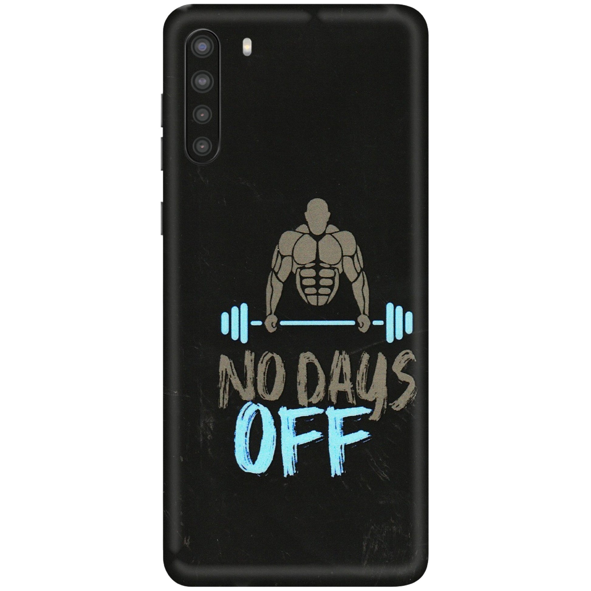 Samsung A/S Series Phone Skins (All Models) - Gym Lover - 3D Embossed Finish (L-127) Samsung Galaxy A21