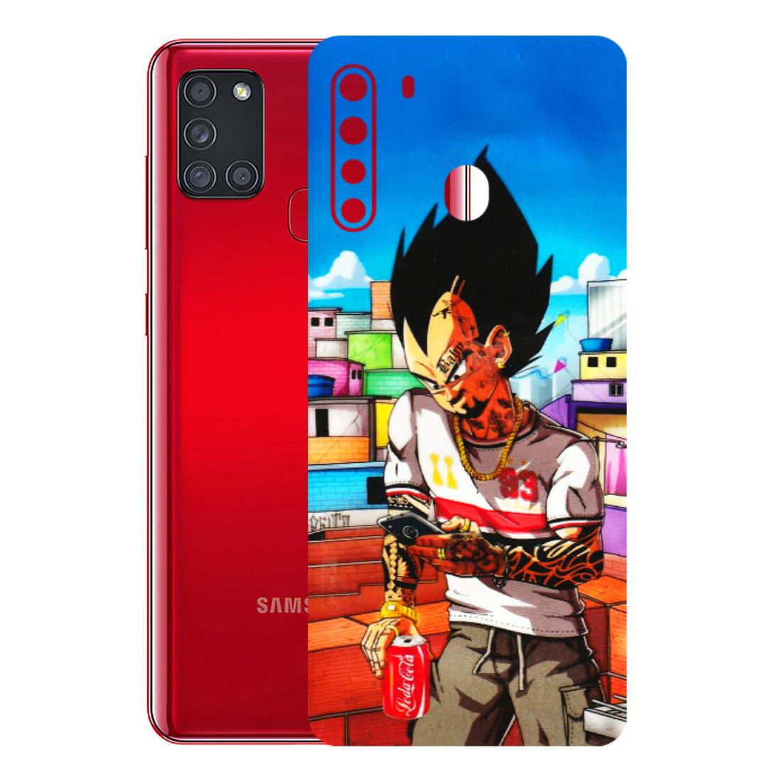 Samsung A/S Series Phone Skins (All Models) - Vegeta - 3D Embossed Finish (L-136) Samsung Galaxy A21