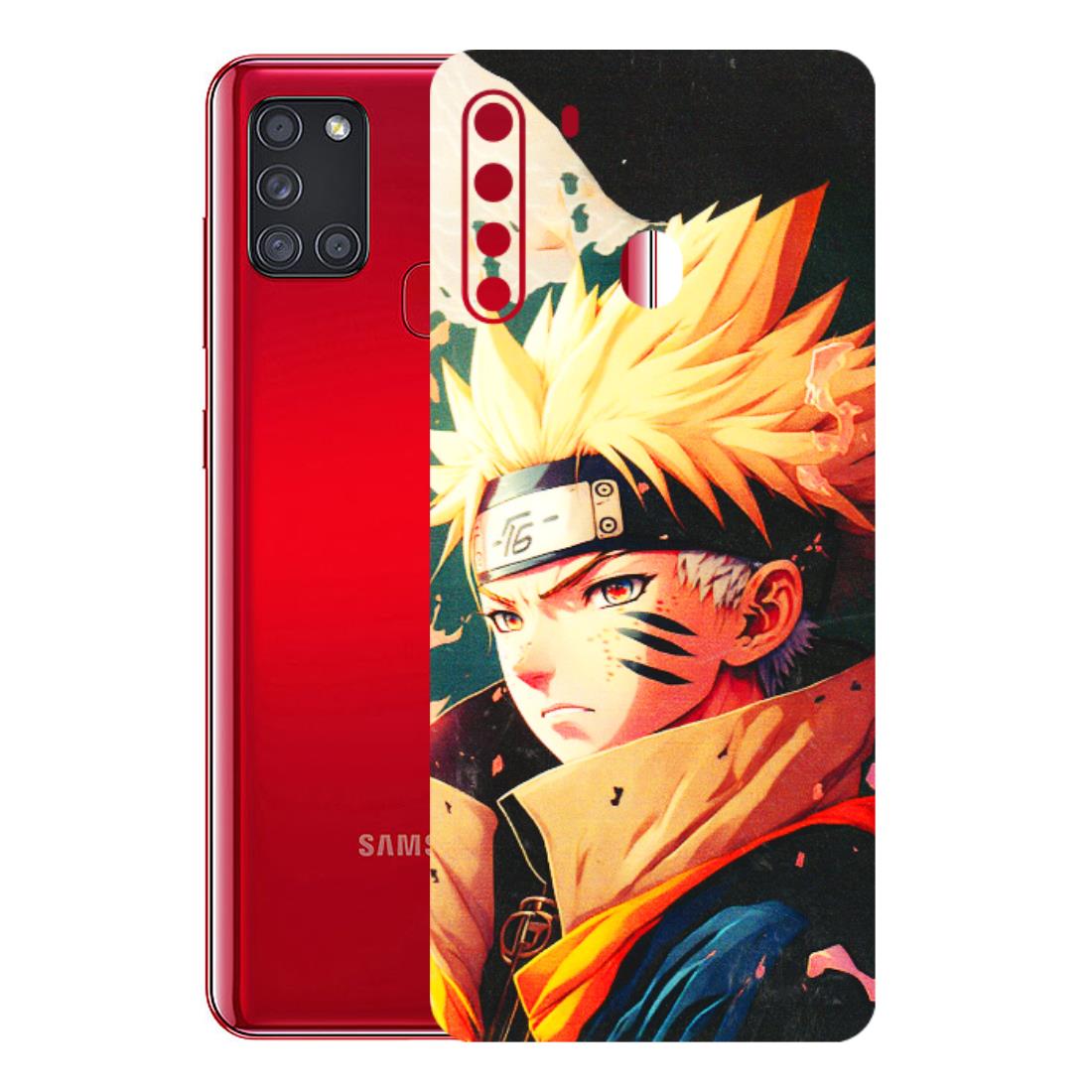 Samsung A/S Series Phone Skins (All Models) - New Naruto - 3D Embossed Finish (L-148) Samsung Galaxy A21