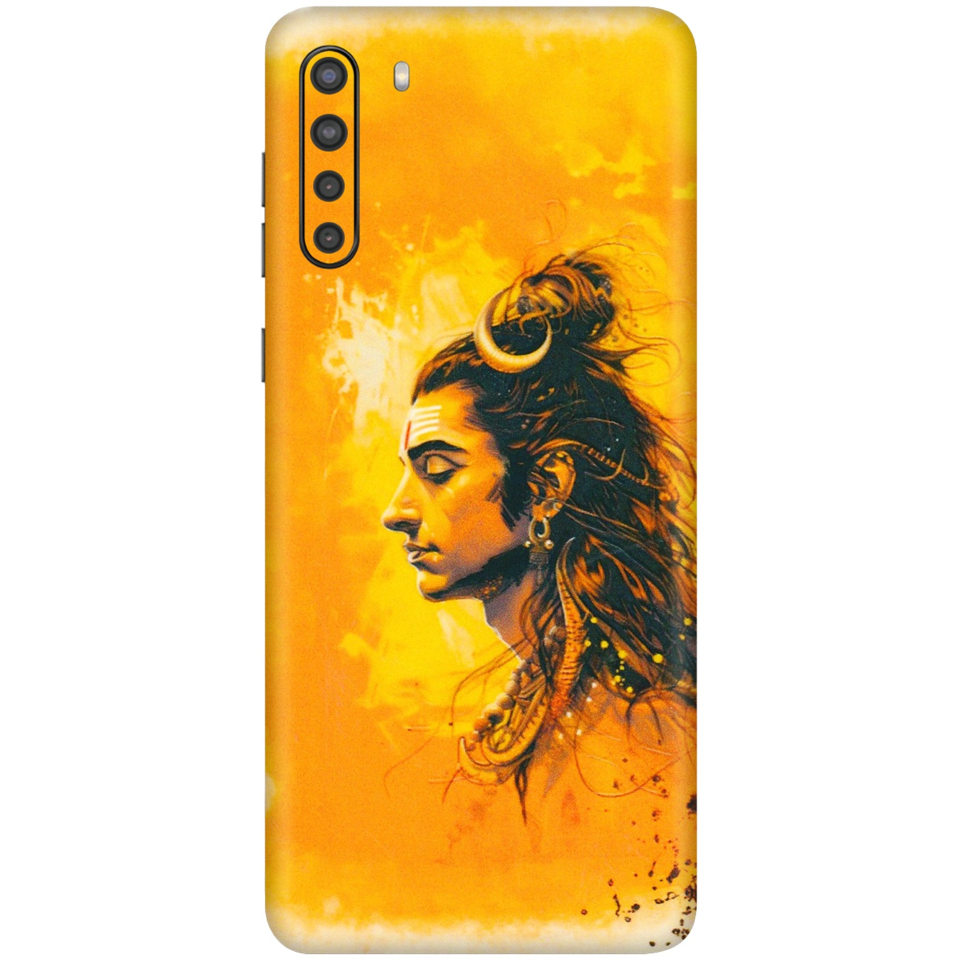 Samsung A/S Series Phone Skins (All Models) - Shiv Shakti - 3D Embossed Finish (L-14) Samsung Galaxy A21
