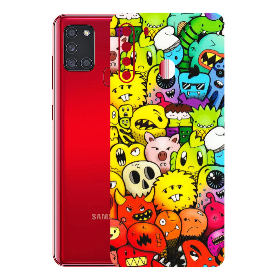 Samsung A/S Series Phone Skins (All Models) - Angry Funkies - 3D Embossed Finish (L-169) Samsung Galaxy A21