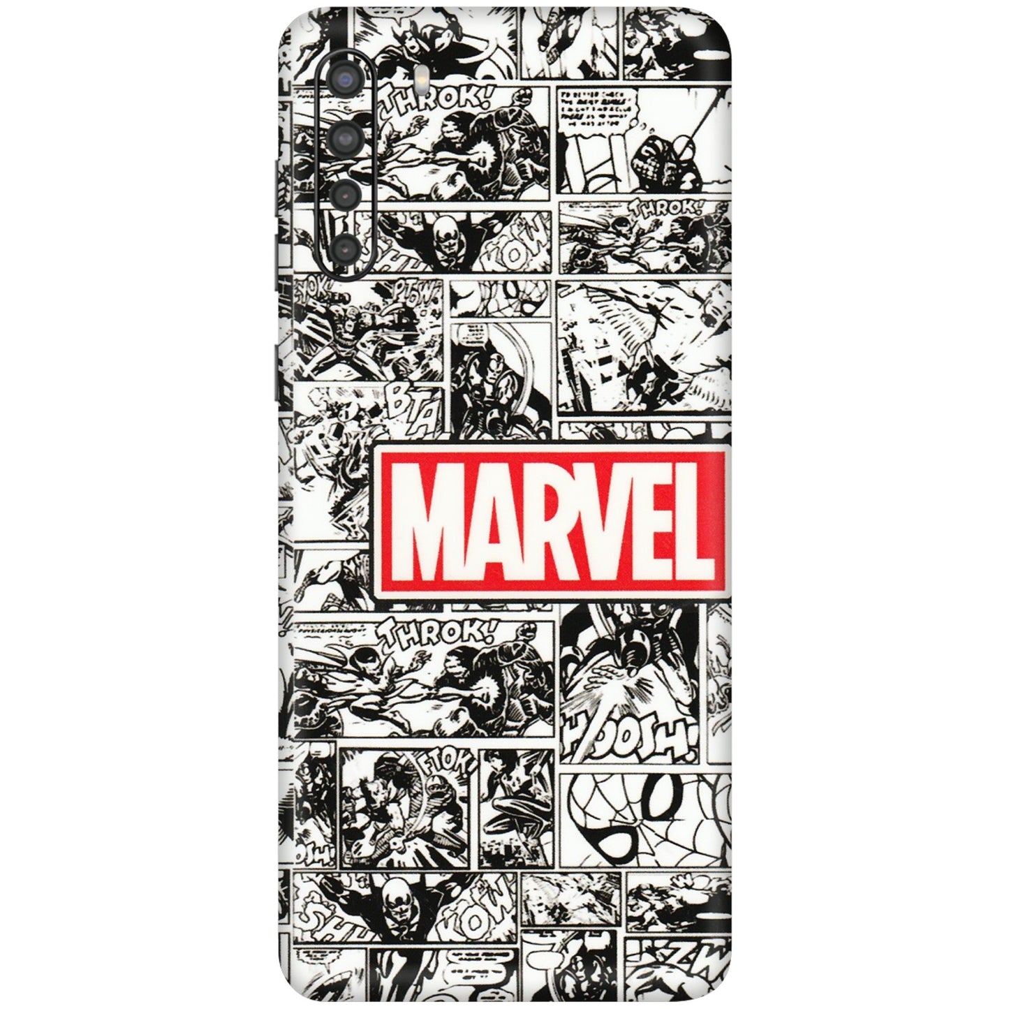 Samsung A/S Series Phone Skins (All Models) - Marvel Comic - 3D Embossed Finish (L-171) Samsung Galaxy A21