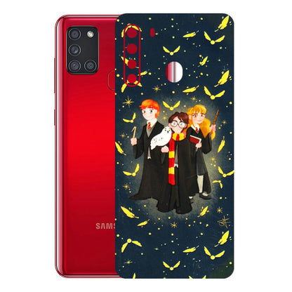 Samsung A/S Series Phone Skins (All Models) - Harry Potter - 3D Embossed Finish (L-183) Samsung Galaxy A21
