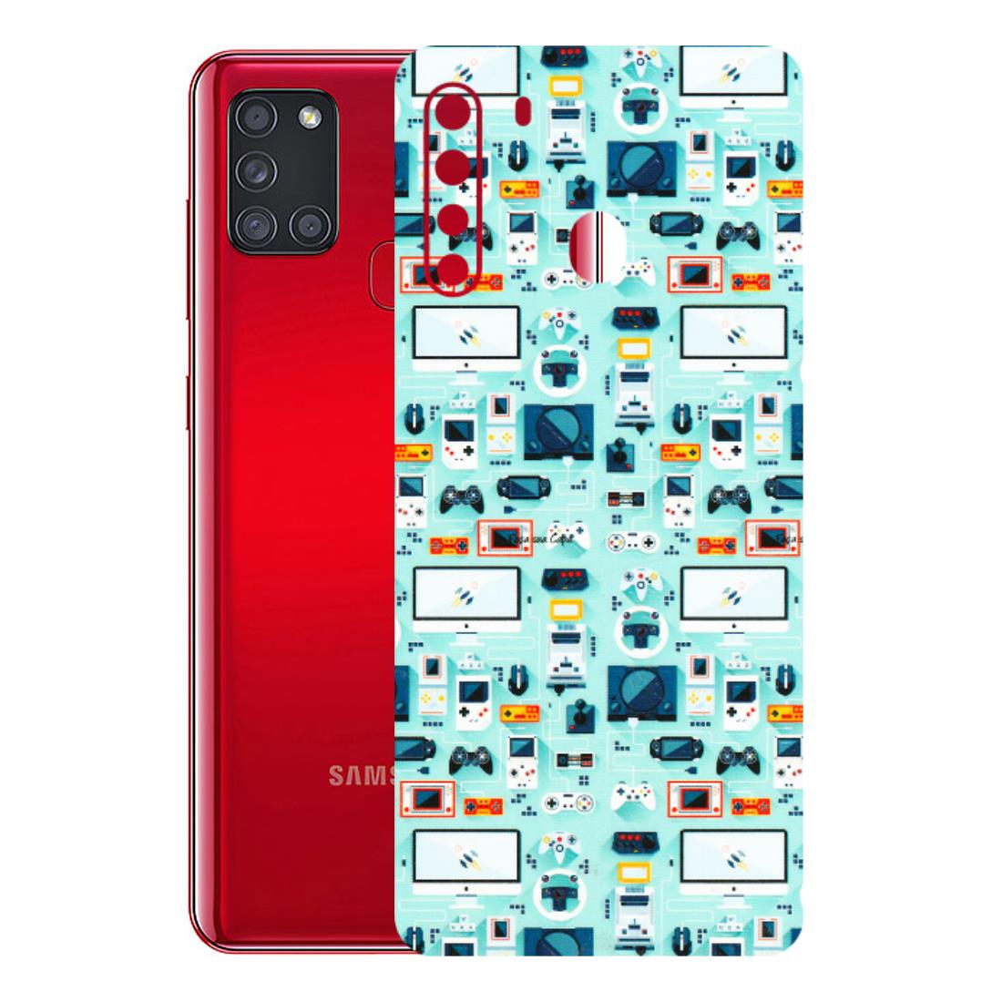 Samsung A/S Series Phone Skins (All Models) - Gadgets Doodle - 3D Embossed Finish (L-184) Samsung Galaxy A21