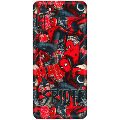 Samsung A/S Series Phone Skins (All Models) - SpiderMan Cool - 3D Embossed Finish (L-188) Samsung Galaxy A21