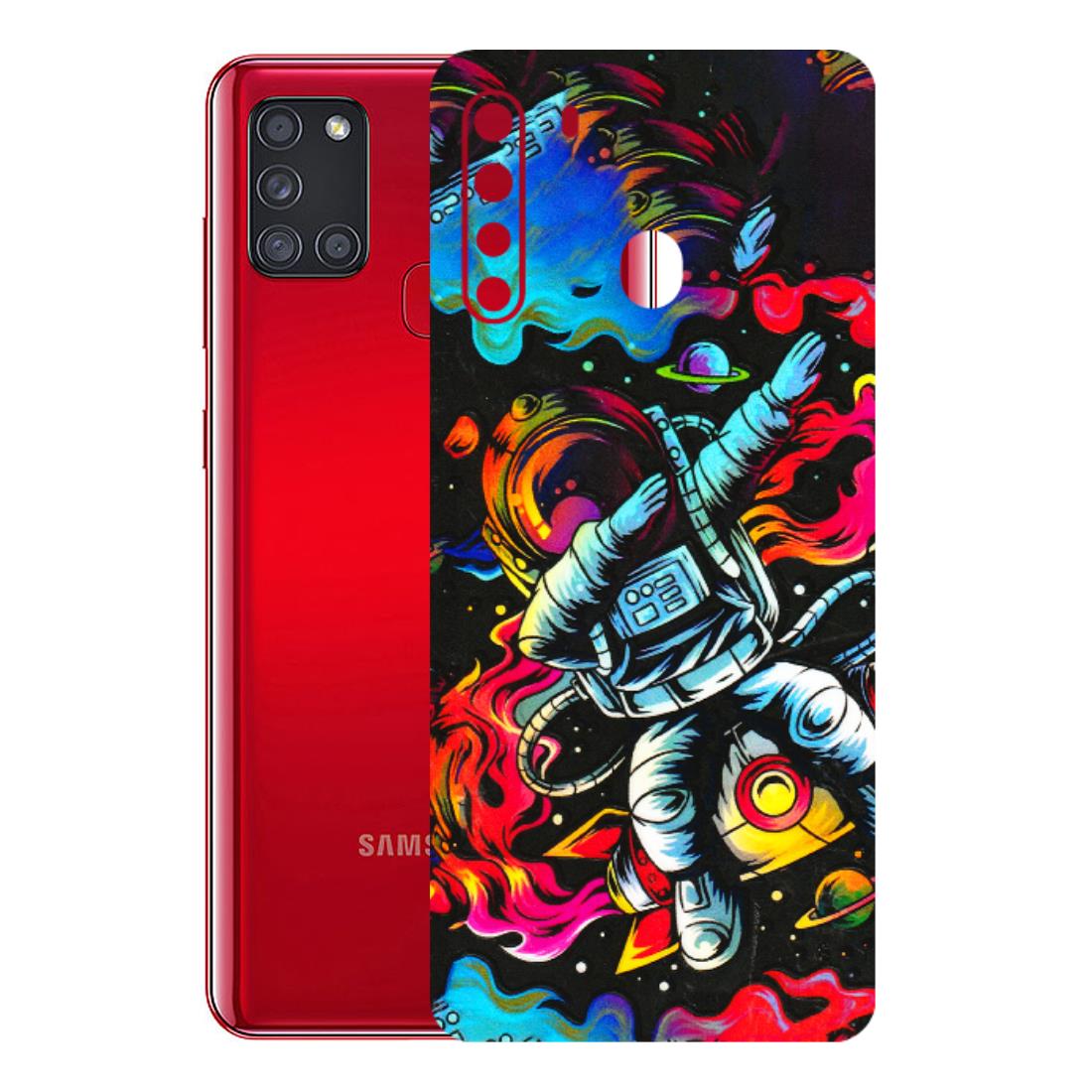 Samsung A/S Series Phone Skins (All Models) - Astronaut Dope - 3D Embossed Finish (L-191) Samsung Galaxy A21