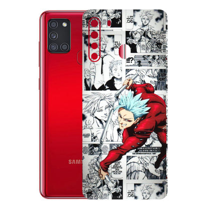 Samsung A/S Series Phone Skins (All Models) - Anime Comic - 3D Embossed Finish (L-192) Samsung Galaxy A21