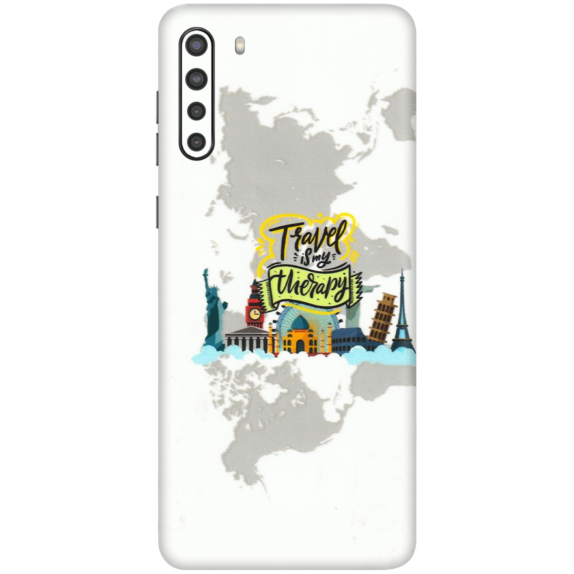 Samsung A/S Series Phone Skins (All Models) - Travel Therapy - 3D Embossed Finish (L-199) Samsung Galaxy A21