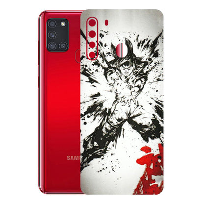 Samsung A/S Series Phone Skins (All Models) - DBZ - 3D Embossed Finish (L-206) Samsung Galaxy A21