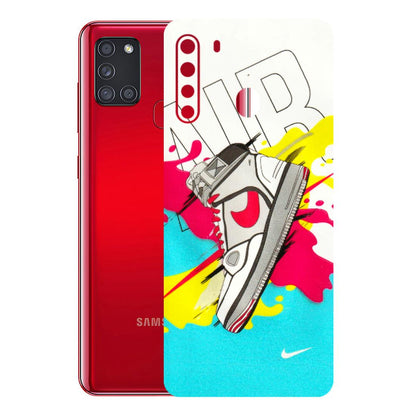 Samsung A/S Series Phone Skins (All Models) - Sneaker - 3D Embossed Finish (L-207) Samsung Galaxy A21