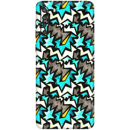 Samsung A/S Series Phone Skins (All Models) - Funky Zig Zag - 3D Embossed Finish (L-223) Samsung Galaxy A21