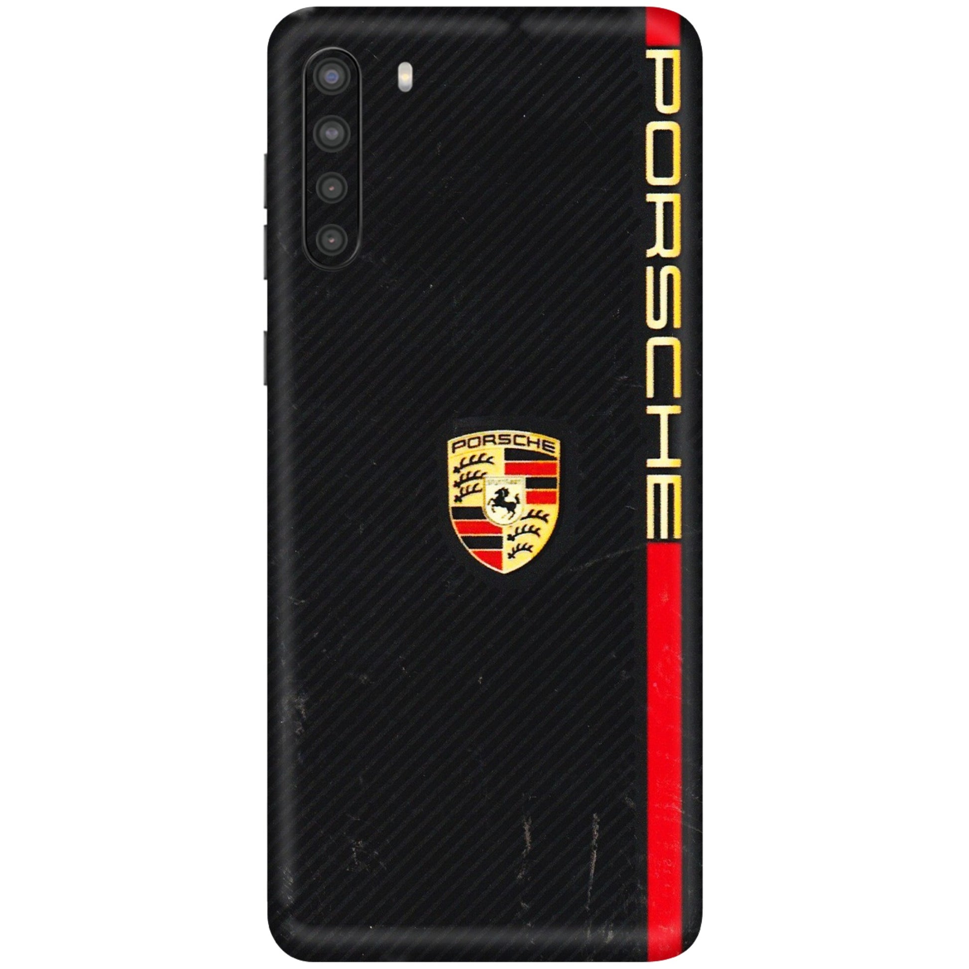 Samsung A/S Series Phone Skins (All Models) - Premium Porsche - 3D Embossed Finish (L-225) Samsung Galaxy A21