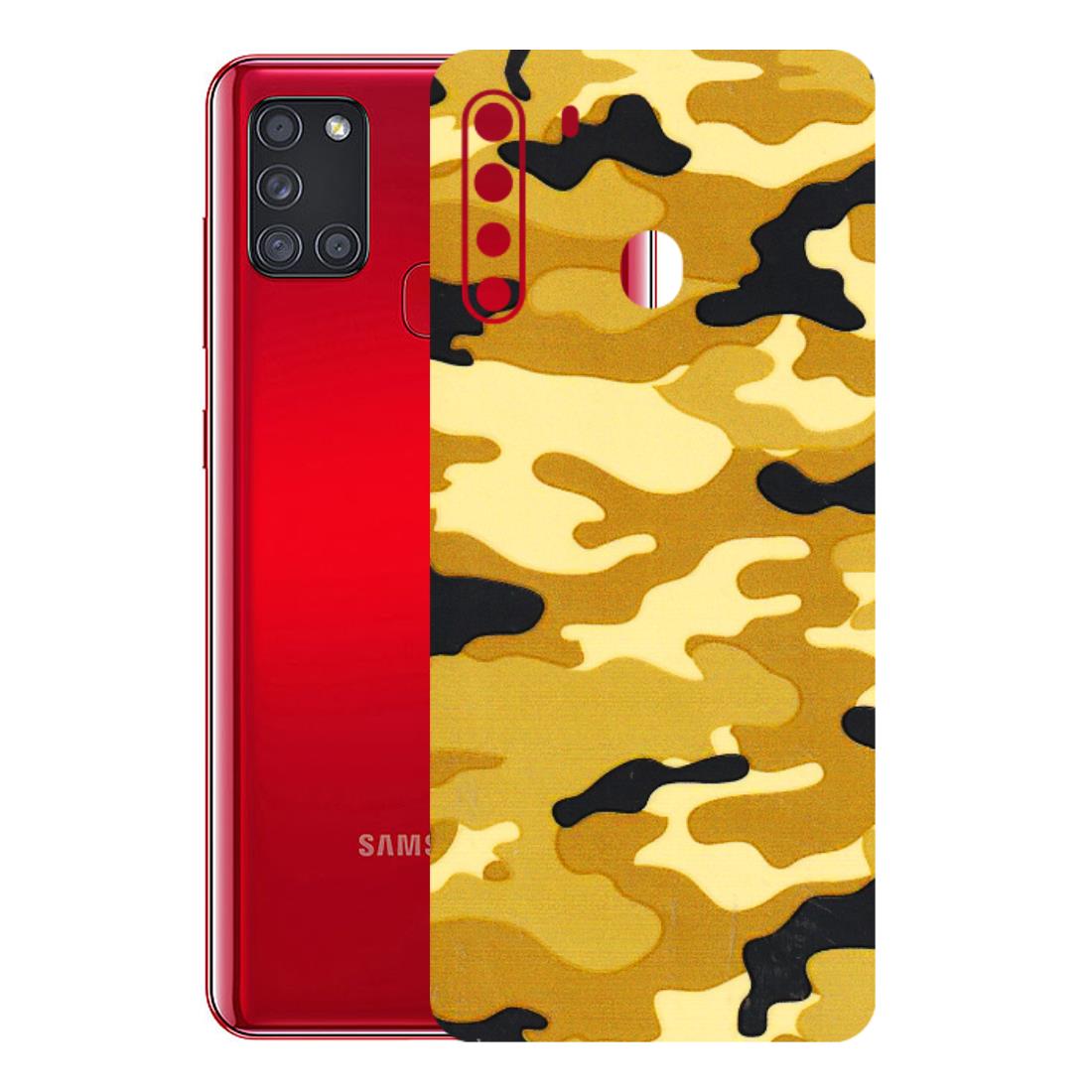 Samsung A/S Series Phone Skins (All Models) - Indian Camo - 3D Embossed Finish (L-228) Samsung Galaxy A21
