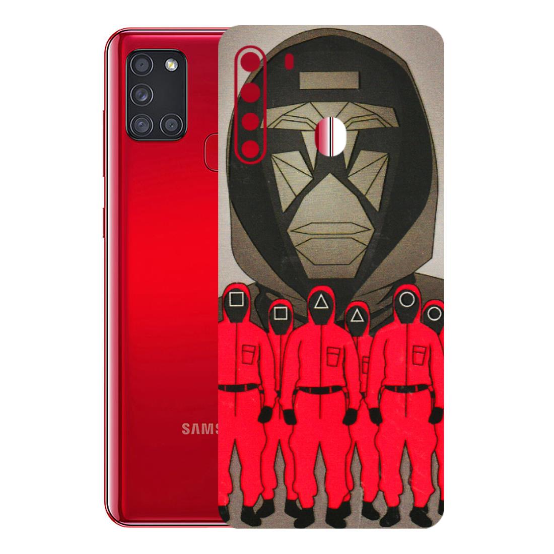 Samsung A/S Series Phone Skins (All Models) - Squid Game Hero - 3D Embossed Finish (L-245) Samsung Galaxy A21