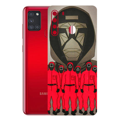 Samsung A/S Series Phone Skins (All Models) - Squid Game Hero - 3D Embossed Finish (L-245) Samsung Galaxy A21