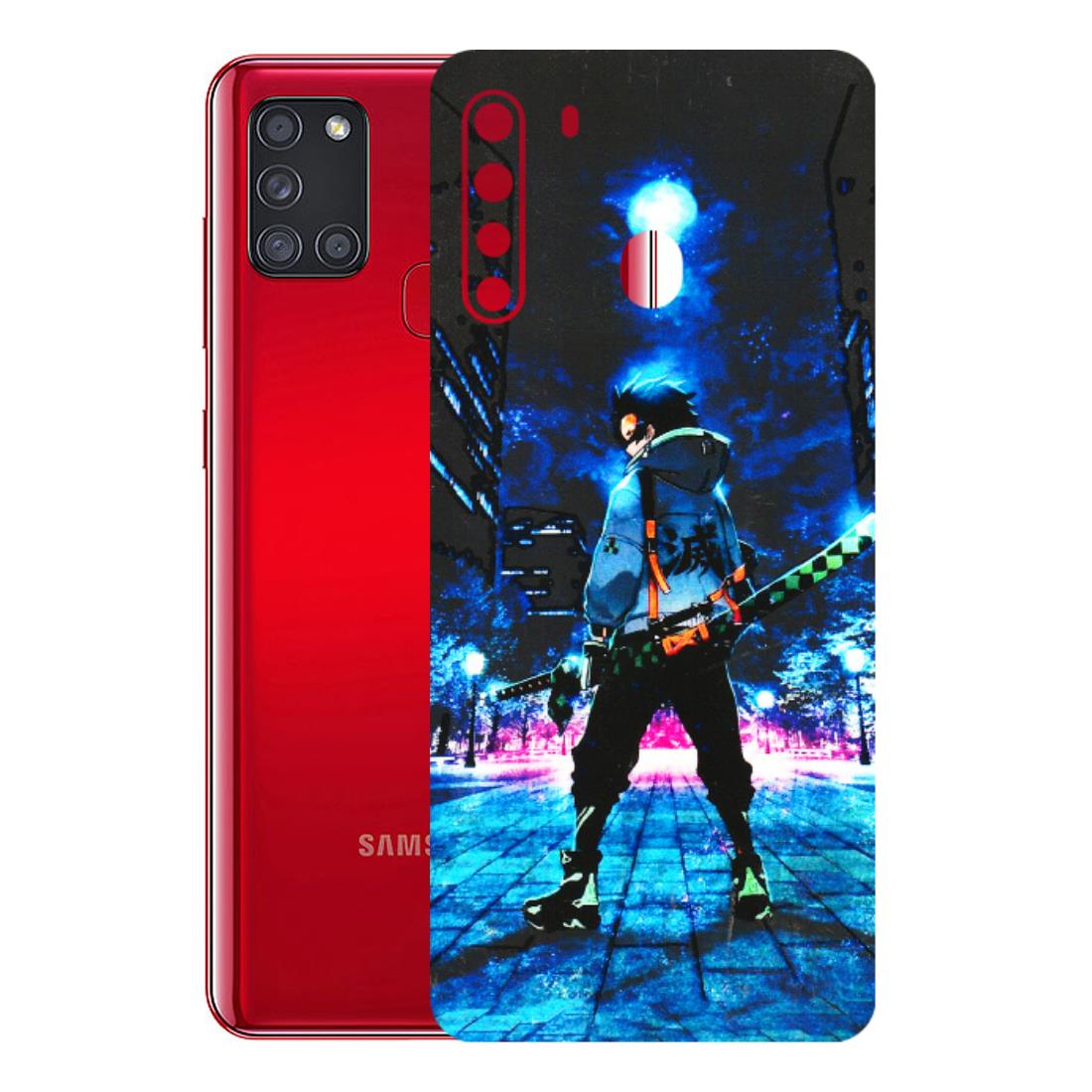 Samsung A/S Series Phone Skins (All Models) - Demon Slayer Sword - 3D Embossed Finish (L-247) Samsung Galaxy A21