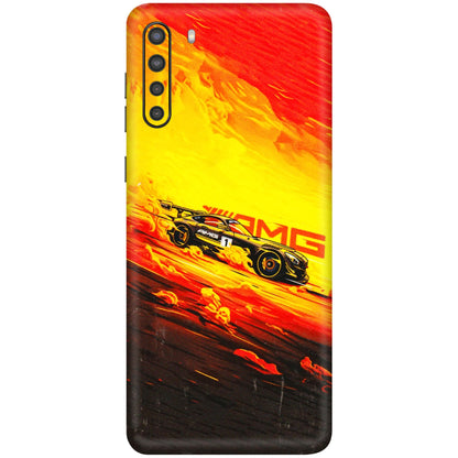 Samsung A/S Series Phone Skins (All Models) - AMG Car Speed Cover - 3D Embossed Finish (L-256) Samsung Galaxy A21