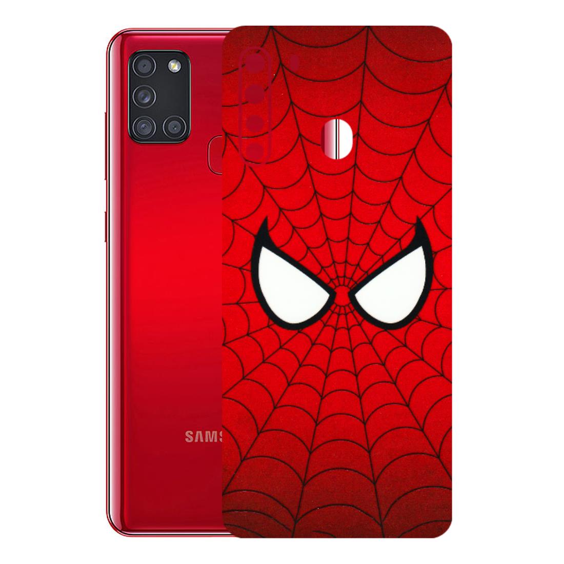 Samsung A/S Series Phone Skins (All Models) - Spidey Eyes - 3D Embossed Finish (L-257) Samsung Galaxy A21