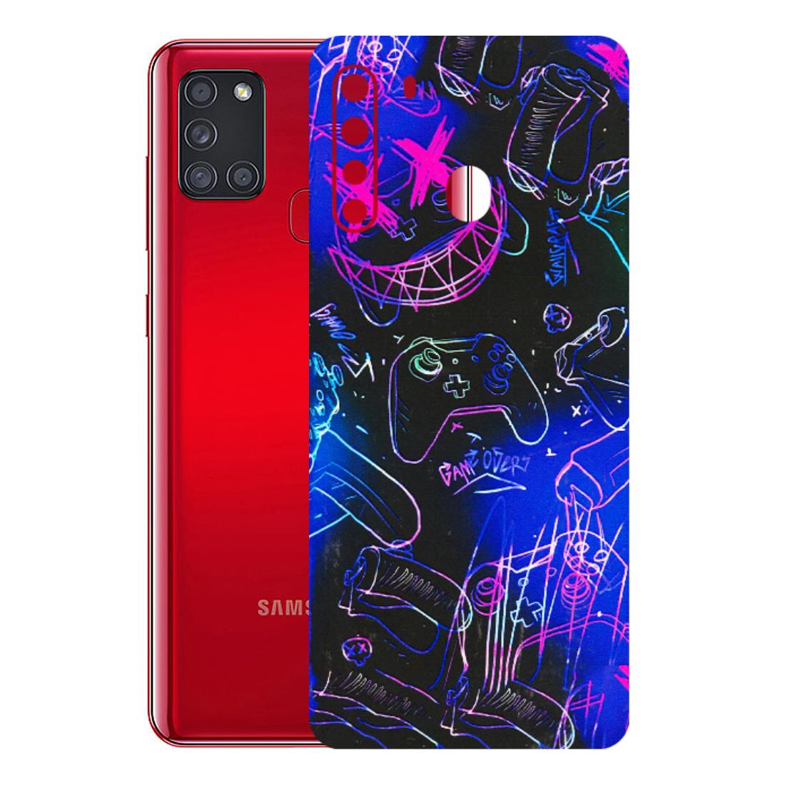 Samsung A/S Series Phone Skins (All Models) - Gamers Paradise - 3D Embossed Finish (L-258) Samsung Galaxy A21