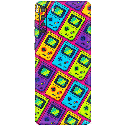 Samsung A/S Series Phone Skins (All Models) - Gameboy Colourful - 3D Embossed Finish (L-266) Samsung Galaxy A21