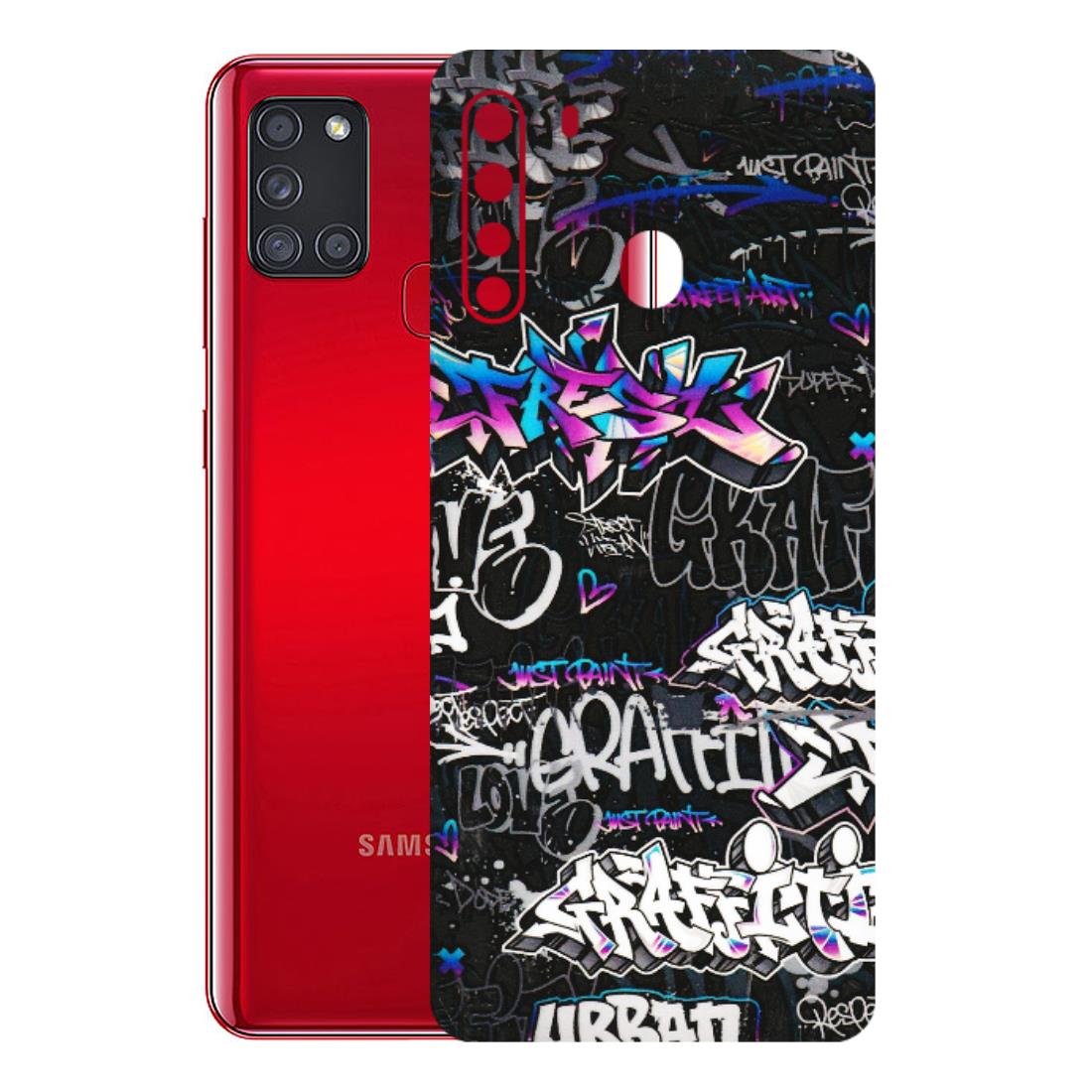 Samsung A/S Series Phone Skins (All Models) - Graffiti Killer - 3D Embossed Finish (L-274) Samsung Galaxy A21
