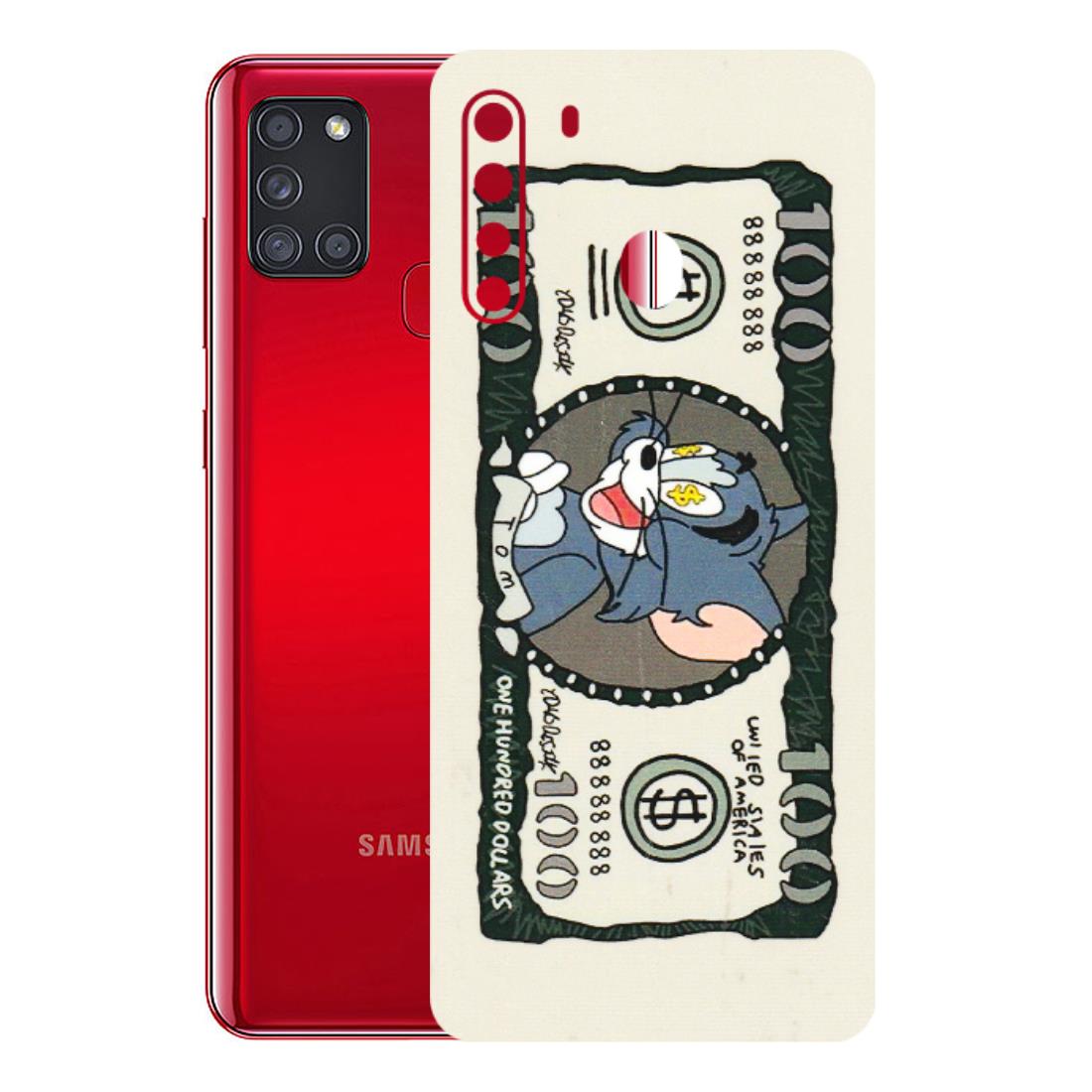 Samsung A/S Series Phone Skins (All Models) - Tom Hundred Dollar - 3D Embossed Finish (L-324) Samsung Galaxy A21
