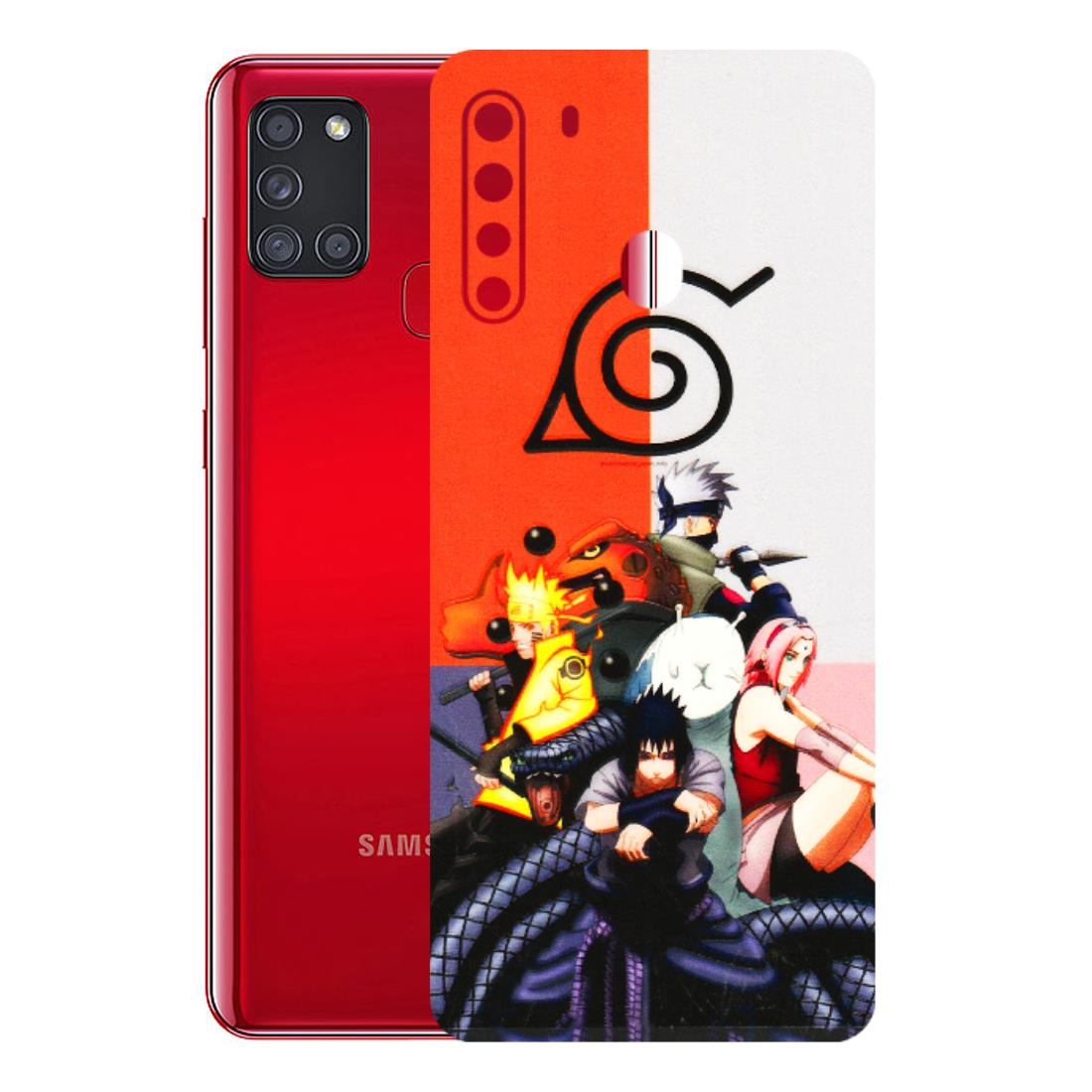 Samsung A/S Series Phone Skins (All Models) - Naruto Final Fight - 3D Embossed Finish (L-33) Samsung Galaxy A21