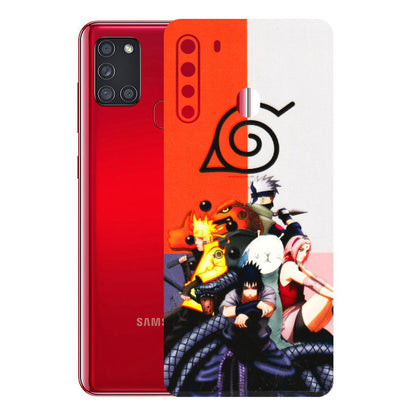 Samsung A/S Series Phone Skins (All Models) - Naruto Final Fight - 3D Embossed Finish (L-33) Samsung Galaxy A21