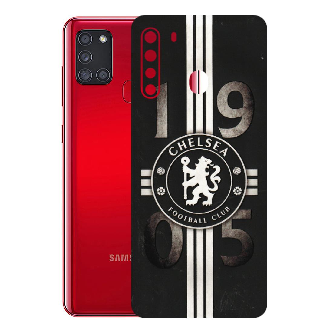 Samsung A/S Series Phone Skins (All Models) - Chelsea Fan Club - 3D Embossed Finish (L-36) Samsung Galaxy A21