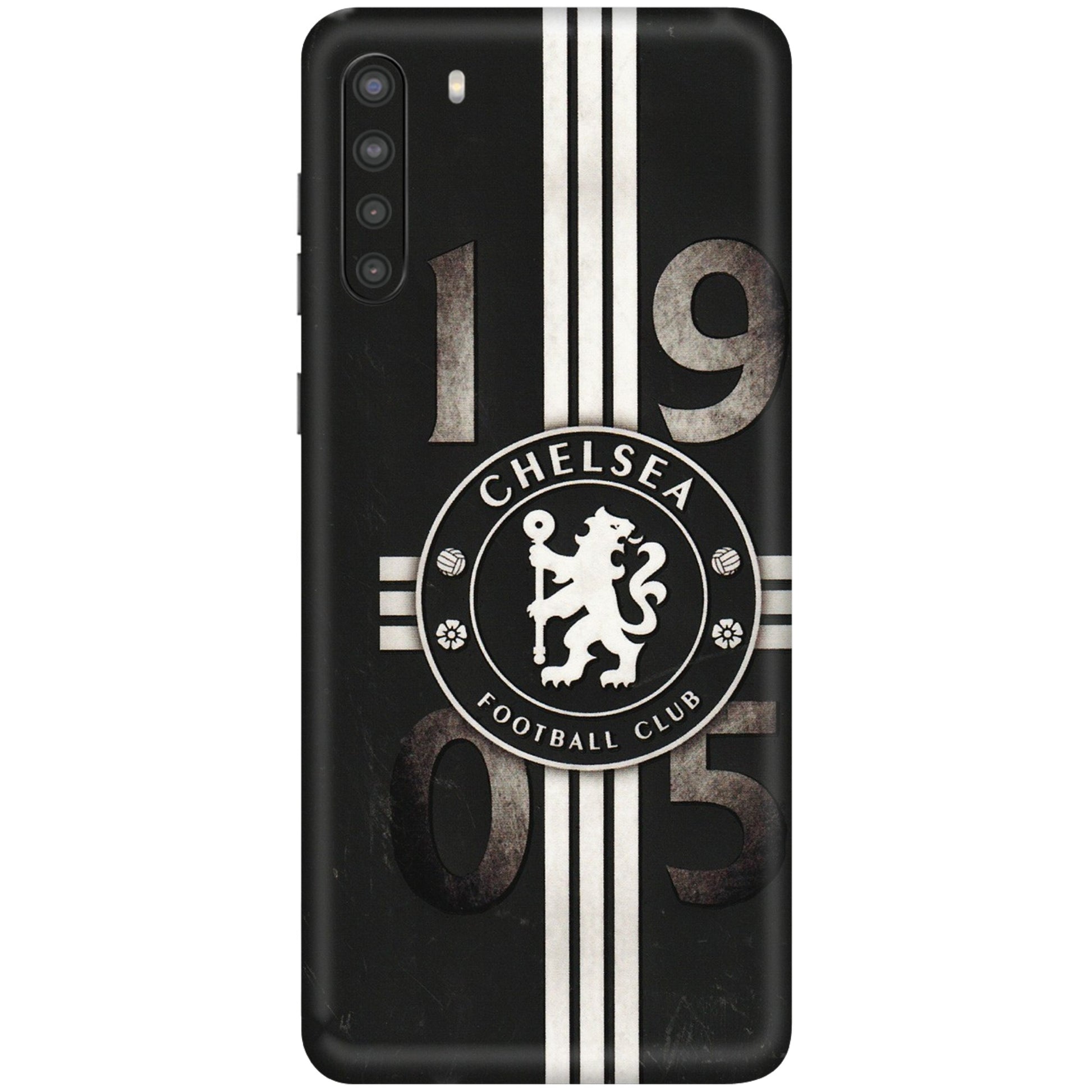 Samsung A/S Series Phone Skins (All Models) - Chelsea Fan Club - 3D Embossed Finish (L-36) Samsung Galaxy A21