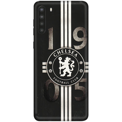 Samsung A/S Series Phone Skins (All Models) - Chelsea Fan Club - 3D Embossed Finish (L-36) Samsung Galaxy A21