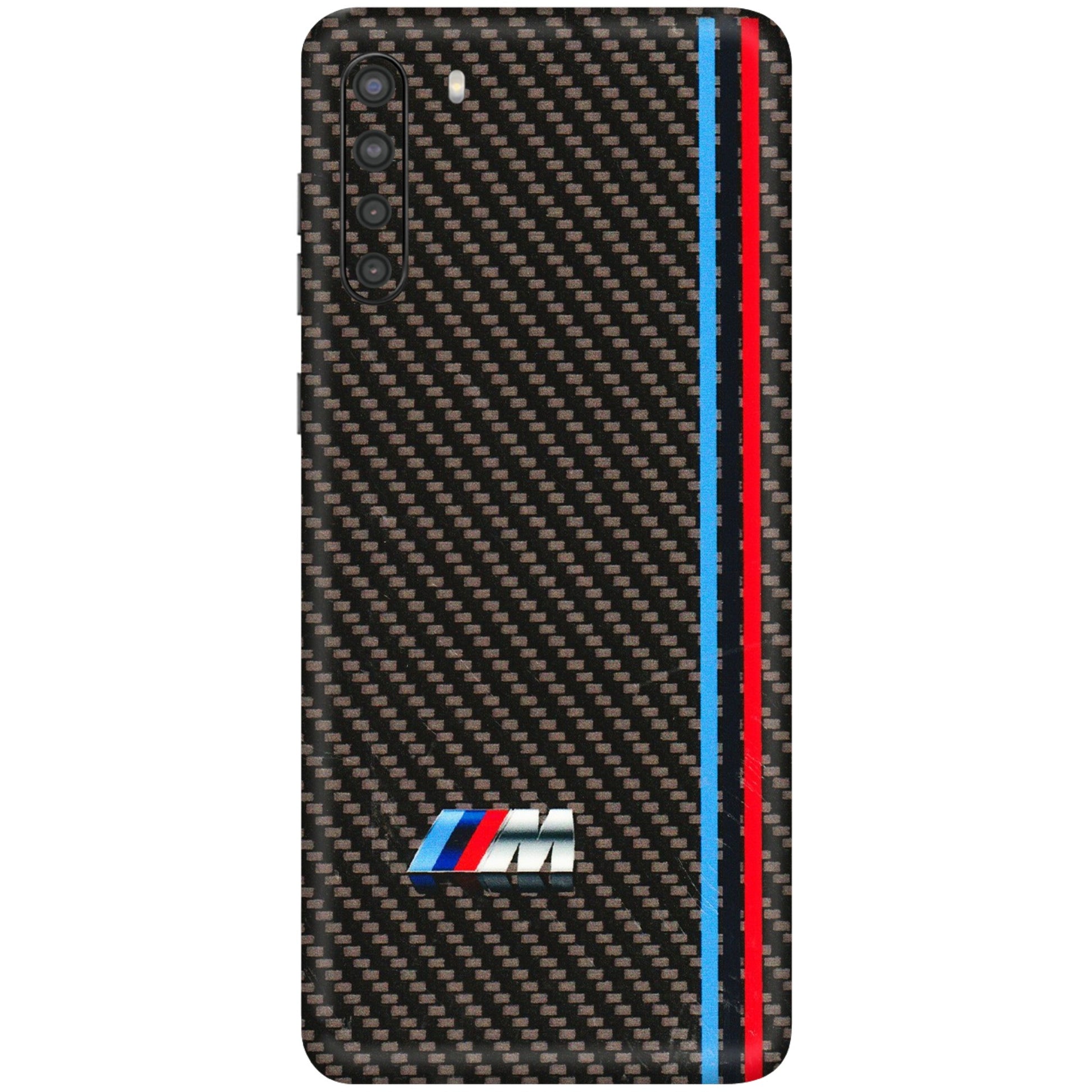 Samsung A/S Series Phone Skins (All Models) - BM Carbon Fiber Feels - 3D Embossed Finish (L-38) Samsung Galaxy A21