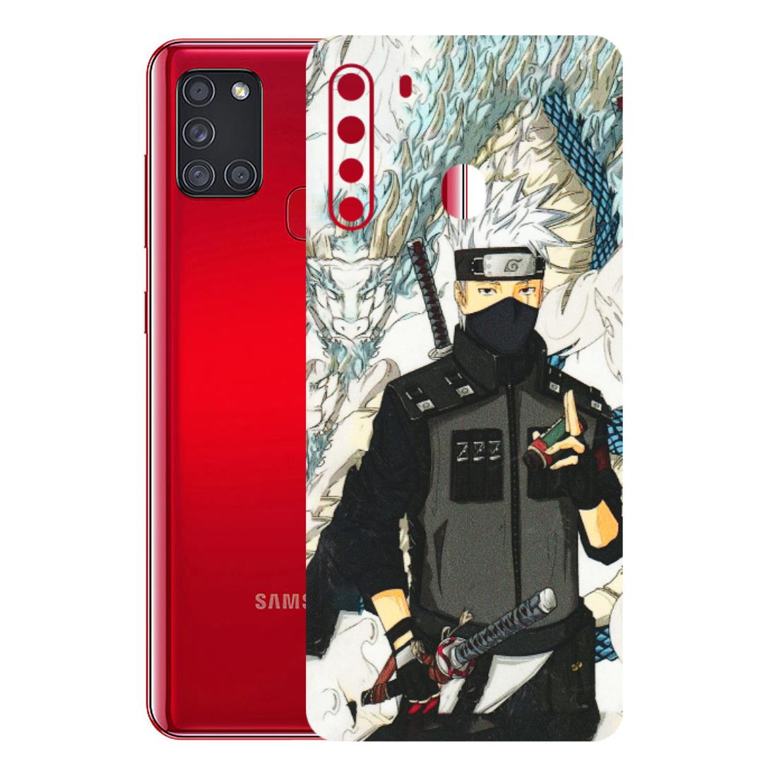 Samsung A/S Series Phone Skins (All Models) - Kakashi Hatake Naruto Anime - 3D Embossed Finish (L-46) Samsung Galaxy A21