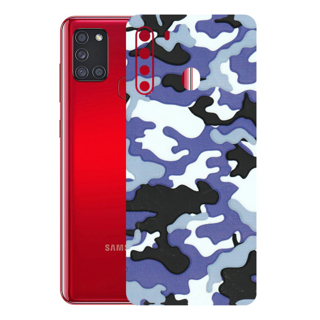 Samsung A/S Series Phone Skins (All Models) - Powerfull Military Camoflauge - 3D Embossed Finish (L-49) Samsung Galaxy A21