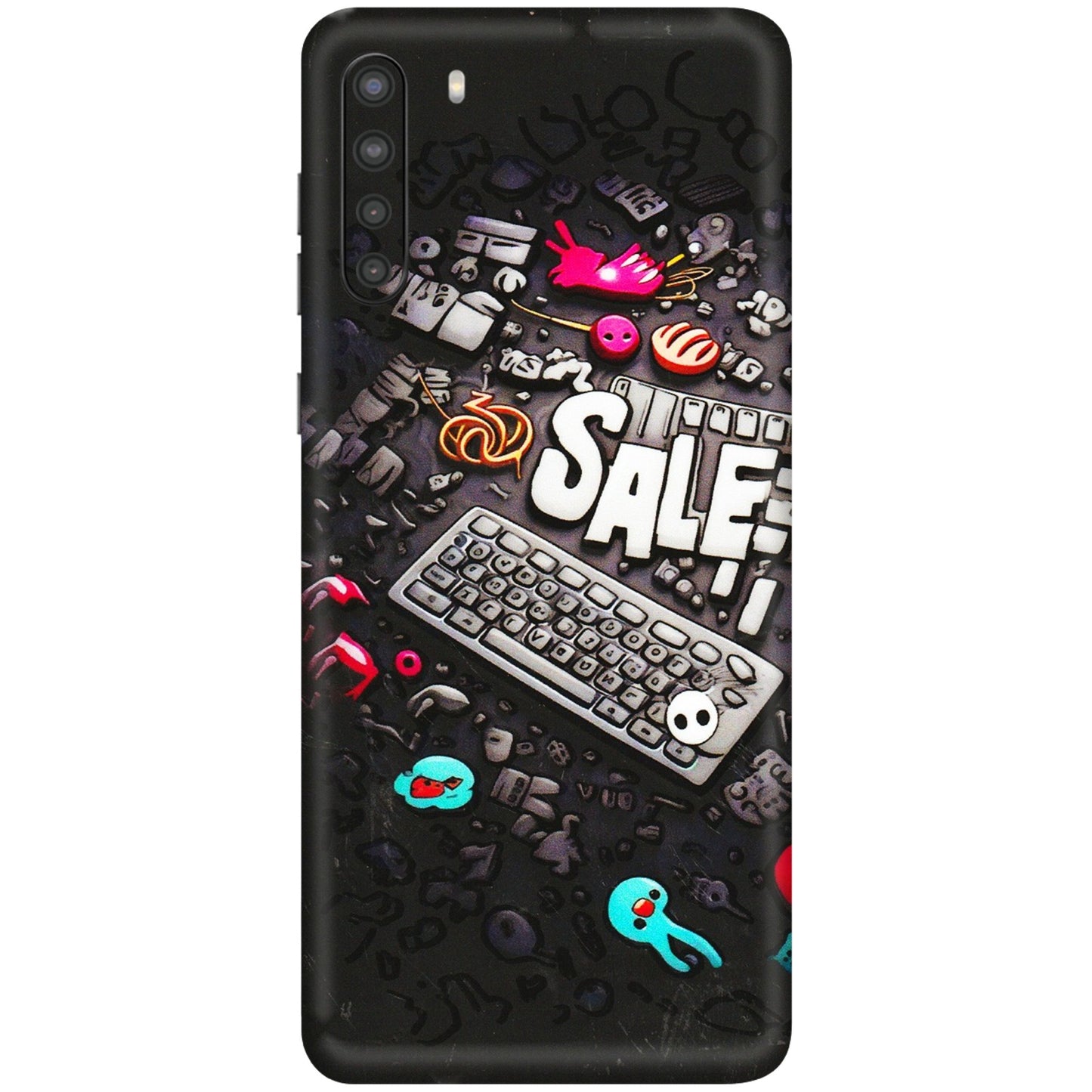 Samsung A/S Series Phone Skins (All Models) - Gadgets Sale - 3D Embossed Finish (L-50) Samsung Galaxy A21