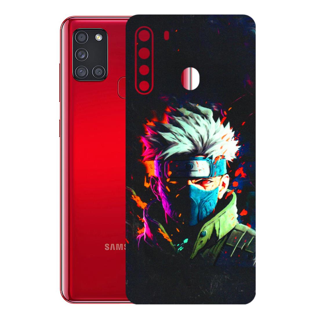 Samsung A/S Series Phone Skins (All Models) - Anime Cool Character - 3D Embossed Finish (L-59) Samsung Galaxy A21