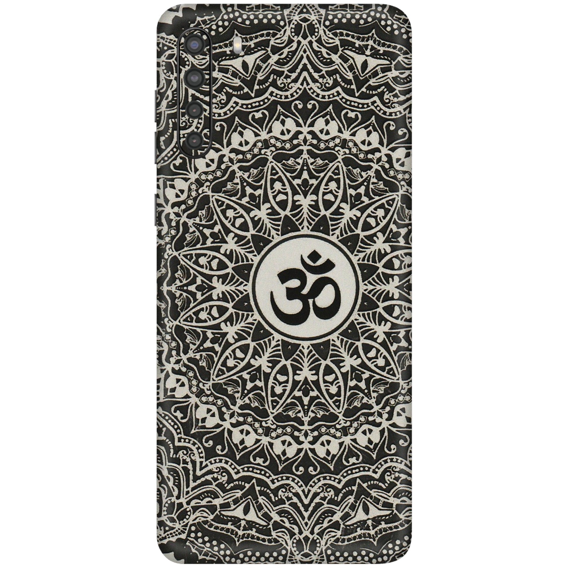 Samsung A/S Series Phone Skins (All Models) - Aum Elegant Mandala - 3D Embossed Finish (L-62) Samsung Galaxy A21