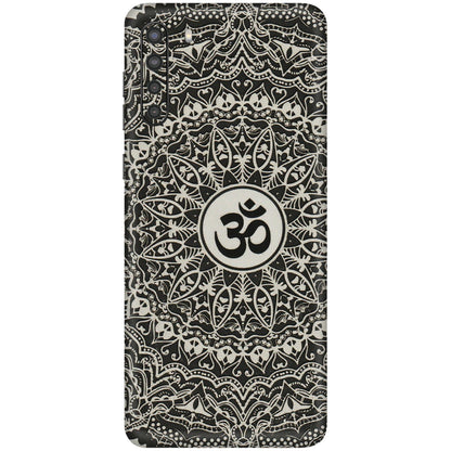 Samsung A/S Series Phone Skins (All Models) - Aum Elegant Mandala - 3D Embossed Finish (L-62) Samsung Galaxy A21